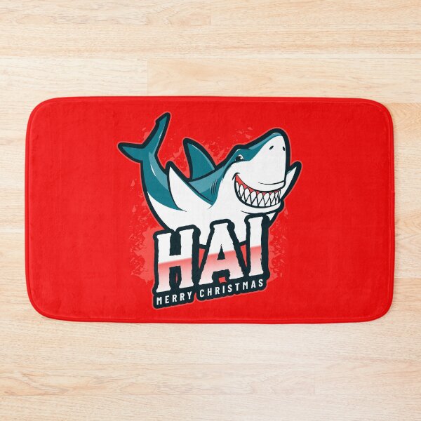Item preview, Hai Hello Merry Christmas Shark German Funny designed and sold by Time4German.