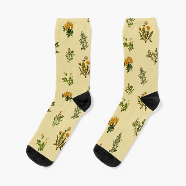 Vintage botanische Packung Socken