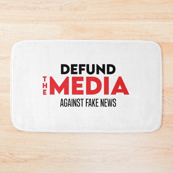 Item preview, Defund The Media | Stop Fake News designed and sold by bhaktishendkar.