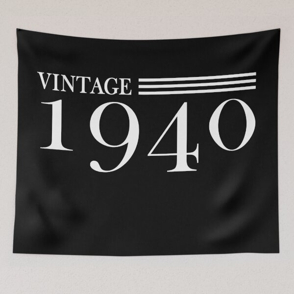 Item preview, Vintage 1940 80th Birthday, Gifts For Women Men designed and sold by meedTee.