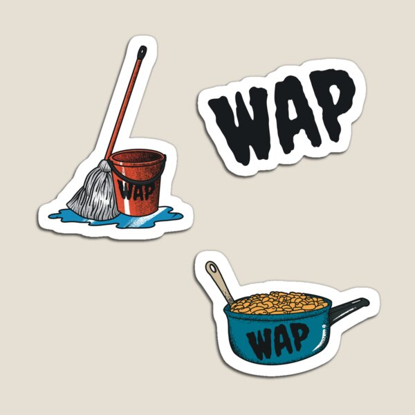 WAP Sticker Pack Magnet