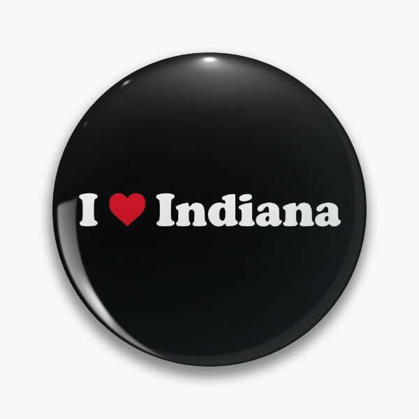 Item preview, I ❤️ Indiana designed and sold by Novel Gifts.