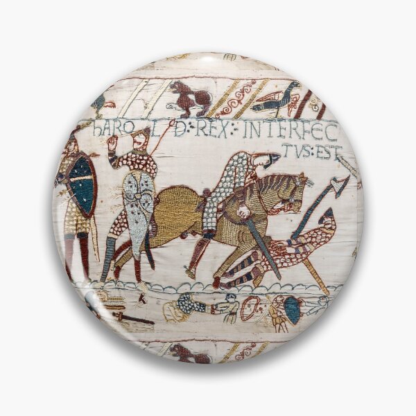 Item preview, THE BAYEUX TAPESTRY ,The Death of King Harold at Battle of Hastings. designed and sold by BulganLumini.