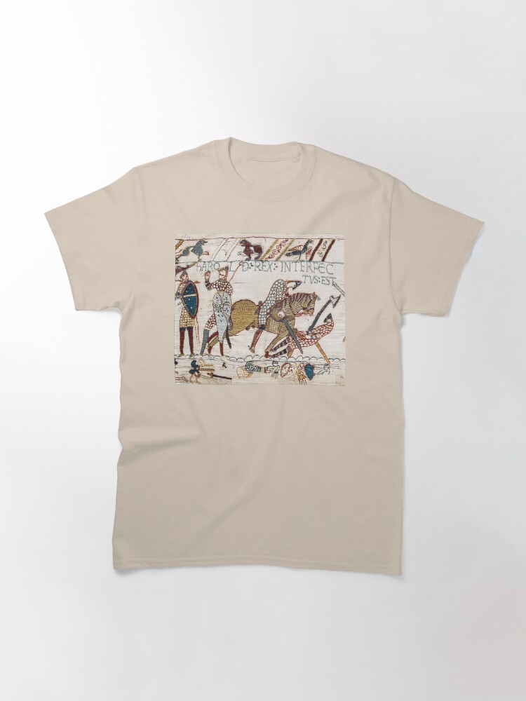 "THE BAYEUX TAPESTRY ,The Death of King Harold at Battle of Hastings