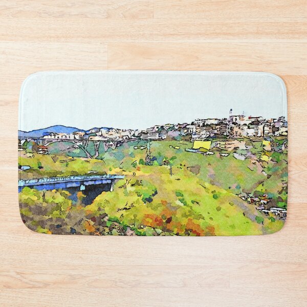 Item preview, Cityscape with bridges designed and sold by Giuseppe Cocco.