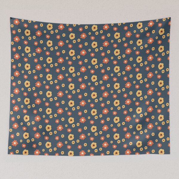 Item preview, Floral Flowers Colorful Abstract Trendy Pattern designed and sold by Susie Gallery.