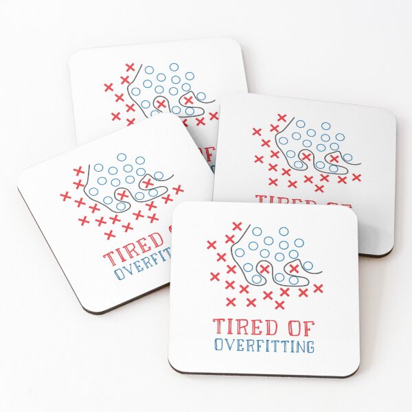 Item preview, tired of overfitting designed and sold by FunnyGrief.