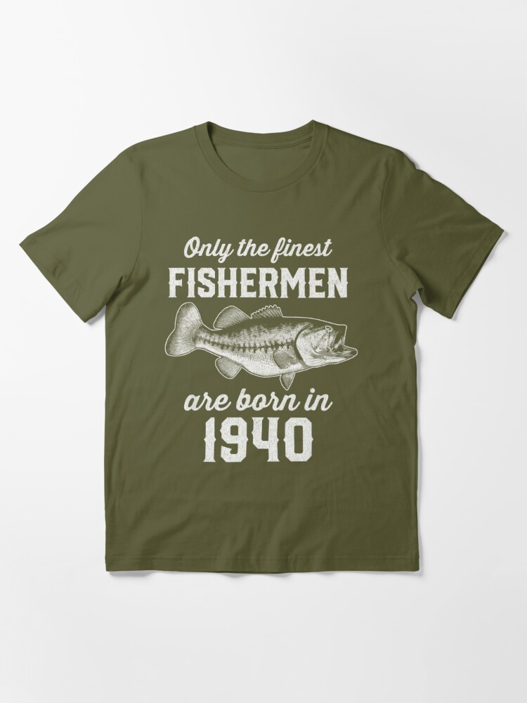 Cute 80th birthday gifts for men 1940 fisherman gifts funny by