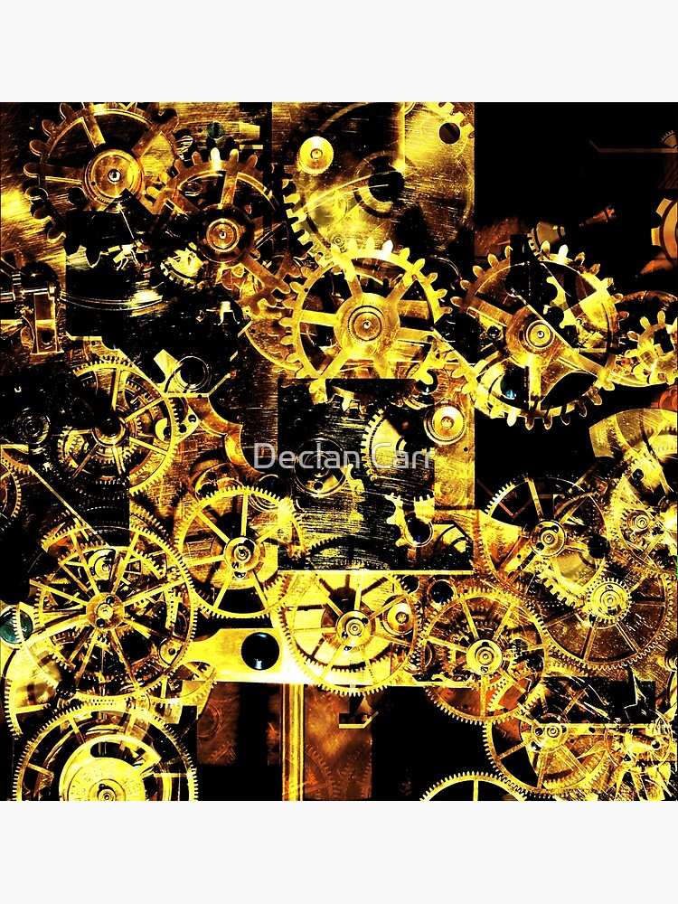 "Like clockwork " Poster for Sale by declancarr Redbubble
