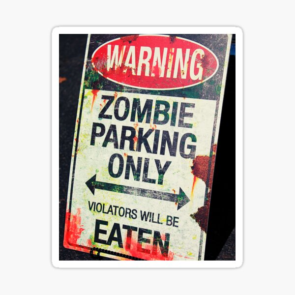 No Parking Sticker