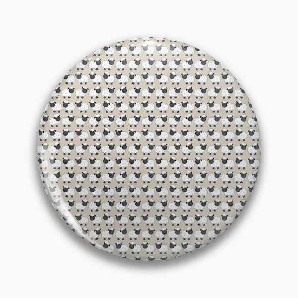 Item preview, Cute Baby Sheep Pattern on natural colour background designed and sold by Running-Duck.