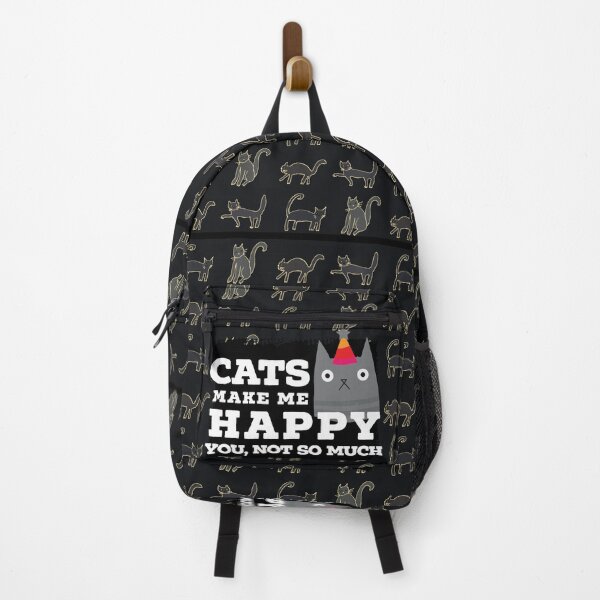 Item preview, Cats make me happy designed and sold by DesignsByRisa.