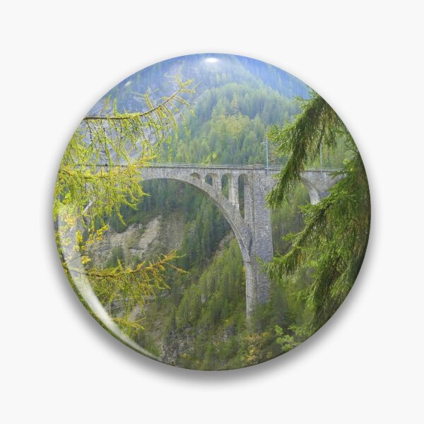 Item preview, Viaduct  Bridge, between trees designed and sold by LeRoyM.