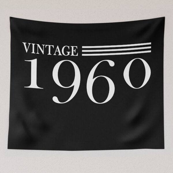 Item preview, Vintage 1960 60th Birthday, Gifts For Women Men designed and sold by meedTee.