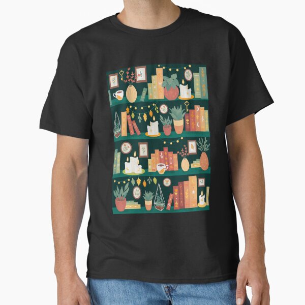 Vista previa del artículo con la obra «Biblioteca Hygge», diseñado y vendido por Elenanaylor.