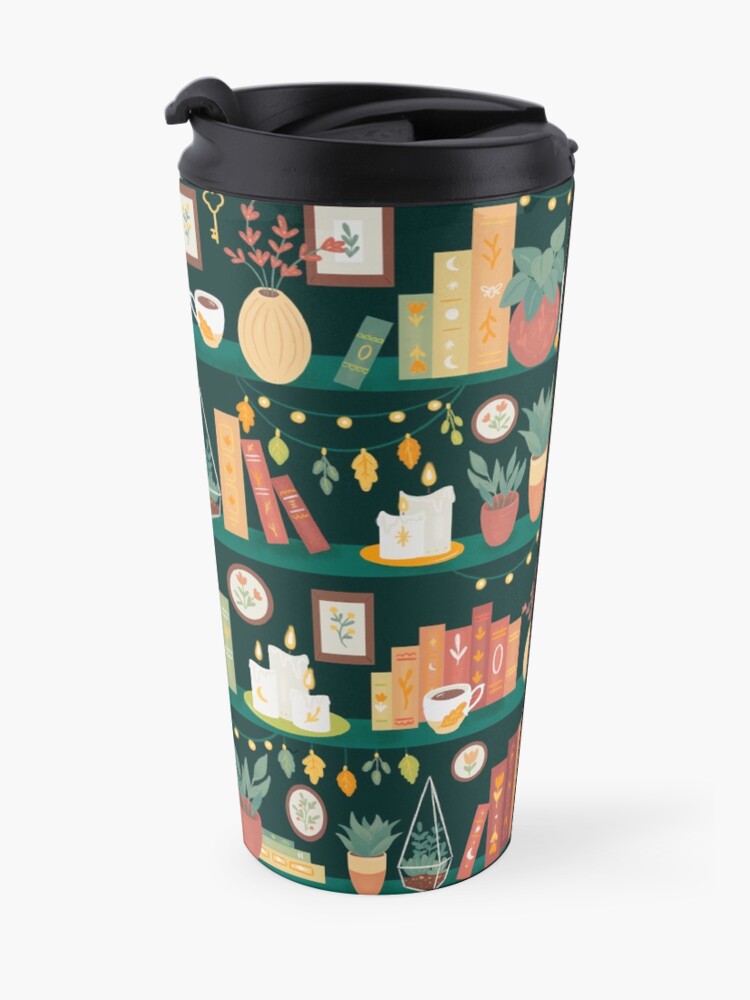 Alternate view of Hygge library Travel Coffee Mug
