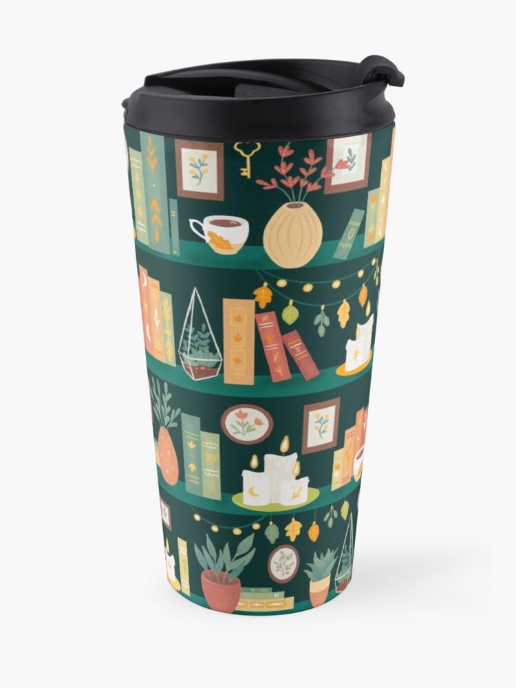 Alternate view of Hygge library Travel Coffee Mug