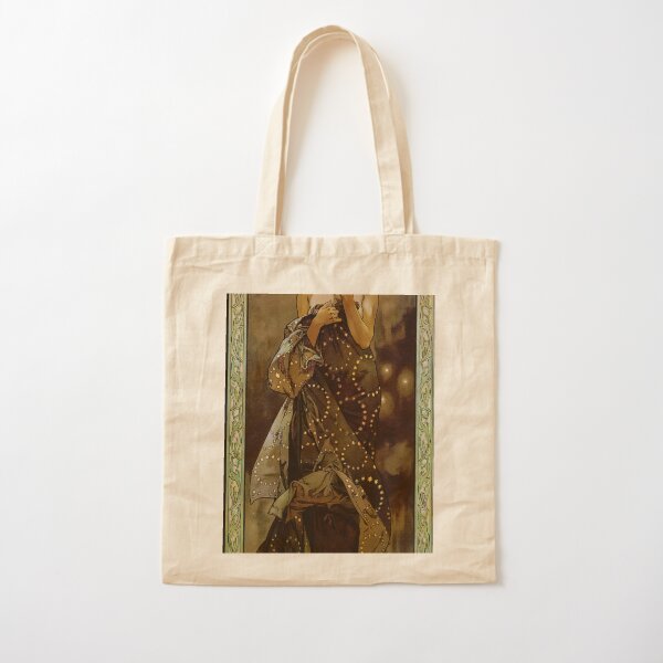 Alphonse Mucha Clair De Lune Tote Bag