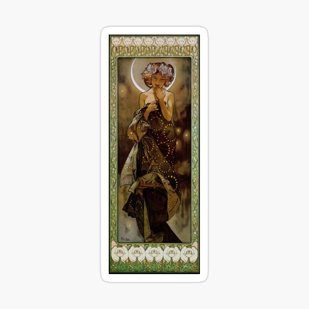 Clair De Lune by Alphonse Mucha Tote Bag for Sale by wildtribe