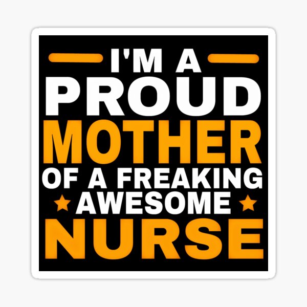 PROUD MOTHER Sticker