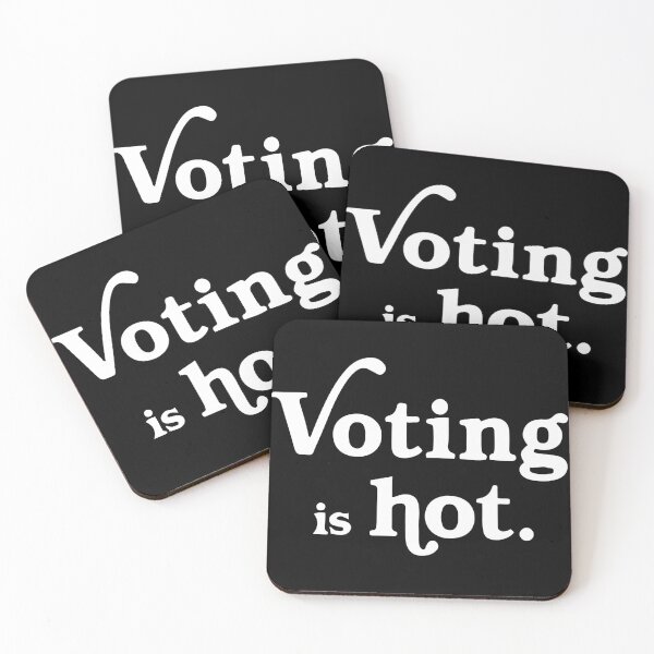 Item preview, Voting is Hot designed and sold by TekknoOutfits.