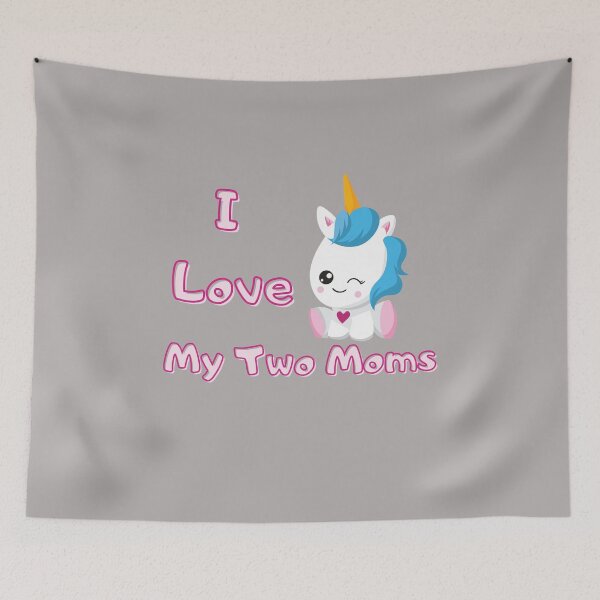 Item preview, I love my two moms designed and sold by GreenJelli.