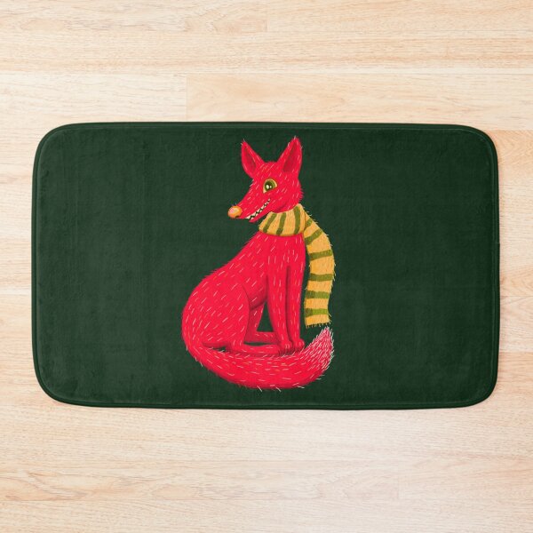 Item preview, Red fox in a scarf. Winter theme. Transparent background. designed and sold by Adelaide-Lkn.