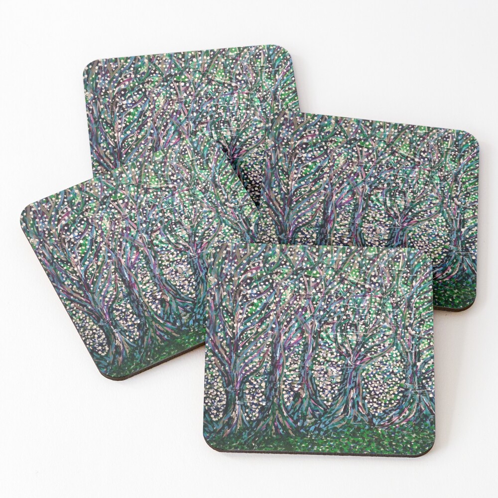 Item preview, Coasters (Set of 4) designed and sold by CBABSTRACTART.