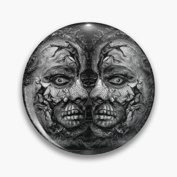 Item preview, Twin Skulls | Plague Zombie Skulls | Horror Skulls | TM11 designed and sold by triciakitty.