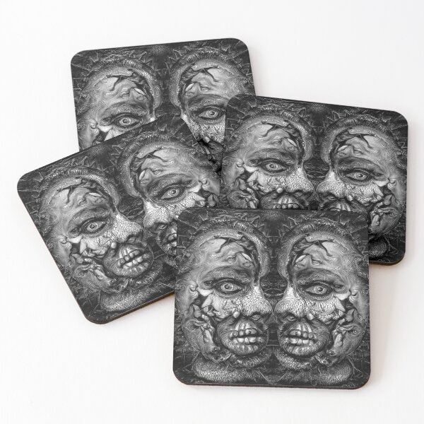 Item preview, Twin Skulls | Plague Zombie Skulls | Horror Skulls | TM11 designed and sold by triciakitty.
