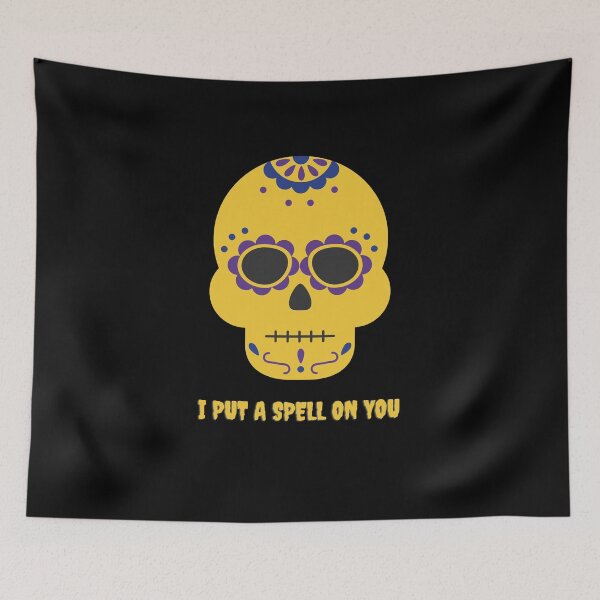Item preview, Halloween Yellow Skull designed and sold by alias6.