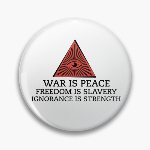 Artikelvorschau, 1984 War is peace freedom is slavery orwell entworfen und verkauft von SozioN.