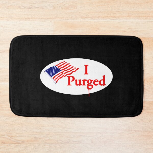 Item preview, I Purged I Voted Sticker designed and sold by SixforSix.
