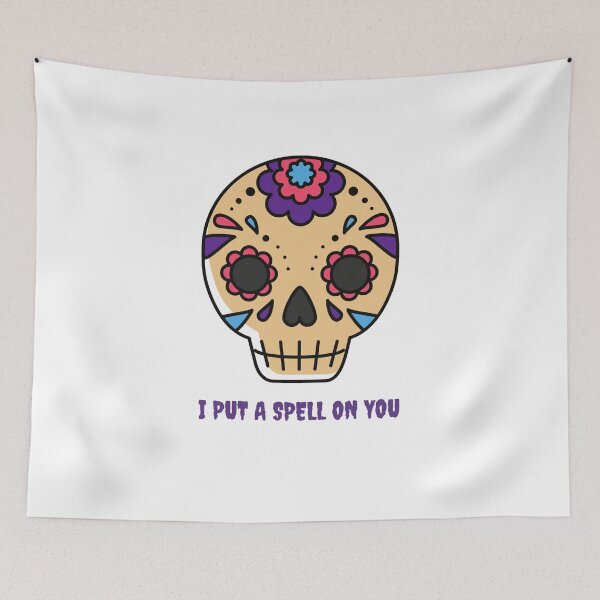 Item preview, Halloween Flower Skull designed and sold by alias6.