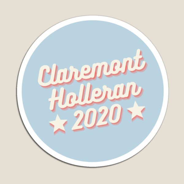 claremont holleran campaign button Magnet