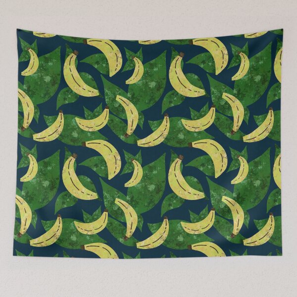 Item preview, Banana Leaf Tropical Summer Pattern designed and sold by Harriet Linton.