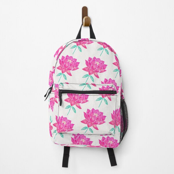 Item preview, Sacred Lotus Blossom – Pink & Mint designed and sold by Cat Coquillette.