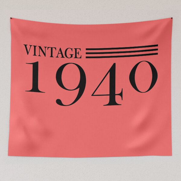 Item preview, Vintage 1940 80th Birthday, Gifts For Women Men designed and sold by meedTee.