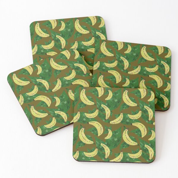 Item preview, Banana Leaf Tropical Summer Pattern designed and sold by Harriet Linton.