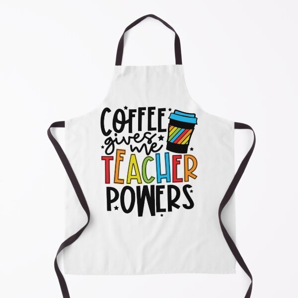 Item preview, Coffee Gives Me Teacher Powers T-Shirt, Funny Teacher Shirt, Coffee Teacher Shirt, Gift for Teacher Shirt designed and sold by UniqueStylistic.