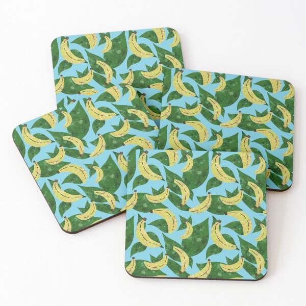 Item preview, Banana Leaf Tropical Summer Pattern designed and sold by Harriet Linton.