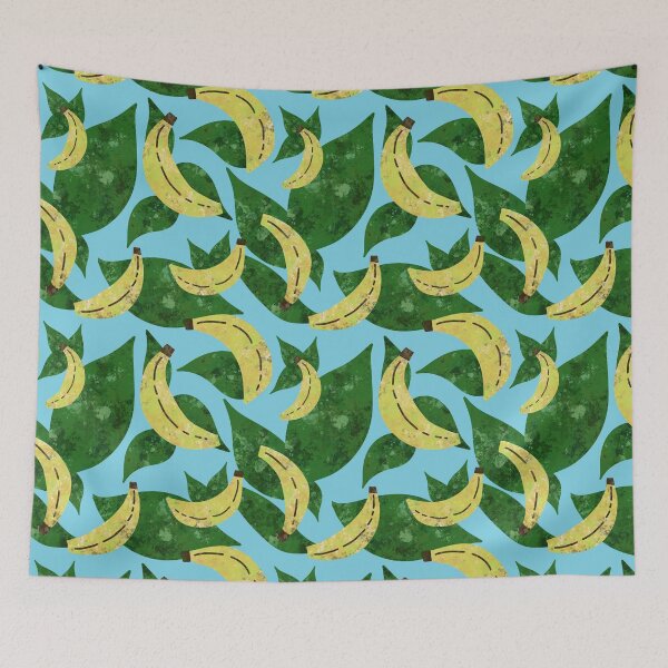 Item preview, Banana Leaf Tropical Summer Pattern designed and sold by Harriet Linton.