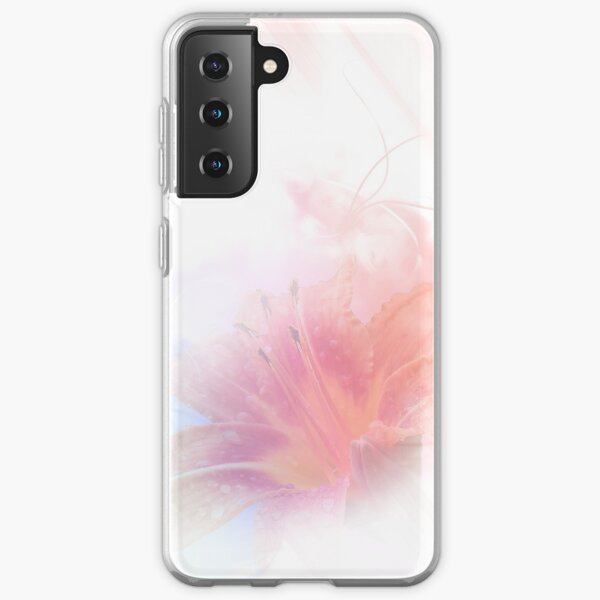 Eine zarte Taglilie - Hemerocallis Samsung Galaxy Flexible Hülle