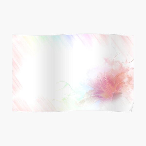 A delicate daylily - Hemerocallis Poster