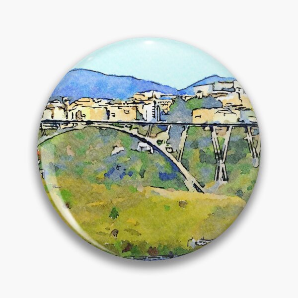 Item preview, Cityscape with the bridges designed and sold by Giuseppe Cocco.