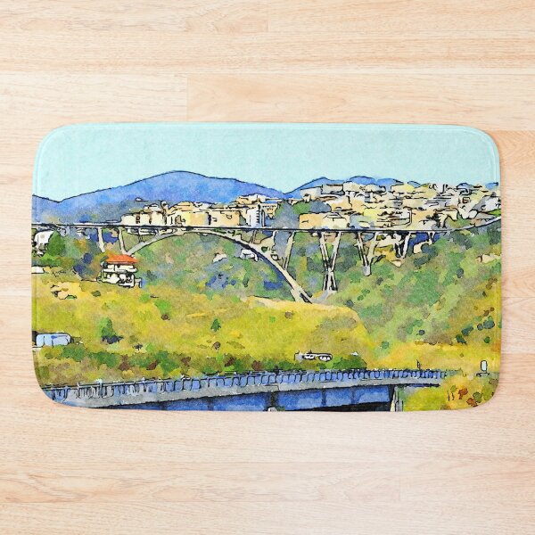 Item preview, Cityscape with the bridges designed and sold by Giuseppe Cocco.