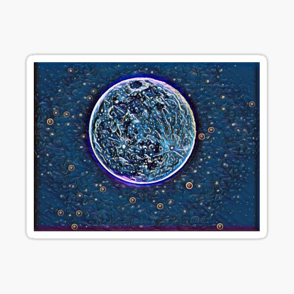 Item preview, moon night  designed and sold by sanjanarajurkar.