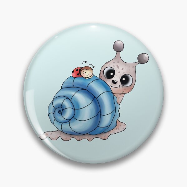 Item preview, Snail blue designed and sold by Blumchen.