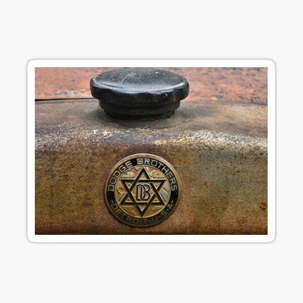 Dodge Brothers Car Badge Sticker