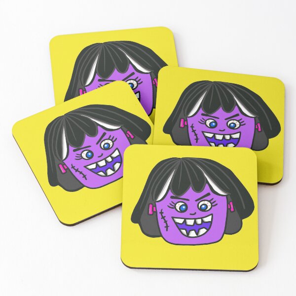 Item preview, Cute Frankie’s Bride Halloween Monster designed and sold by chocolatefund.